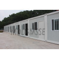 Prefab house mobile living 20ft container house dormitory flat pack housing container office